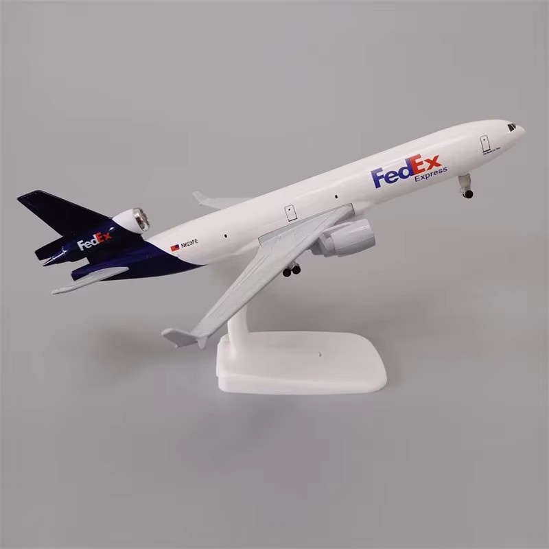 Model Kit Simulator - Vliegtuigmodel 20 cm Air Fedex Express