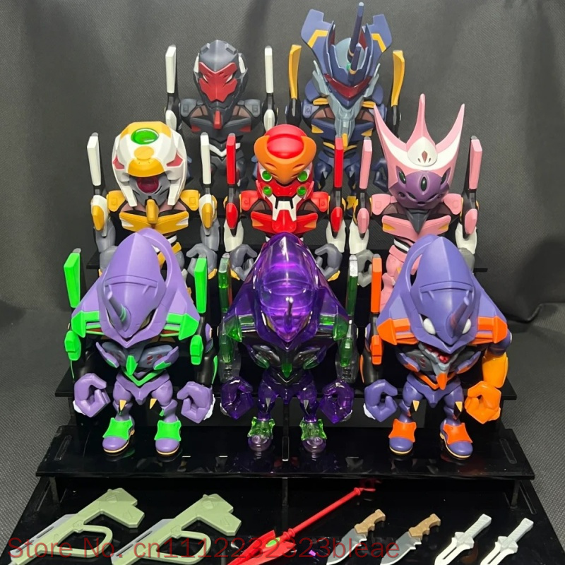Model Kit Eva 02 - Bandai EVA Qmsv-C Blind Box Figurenset