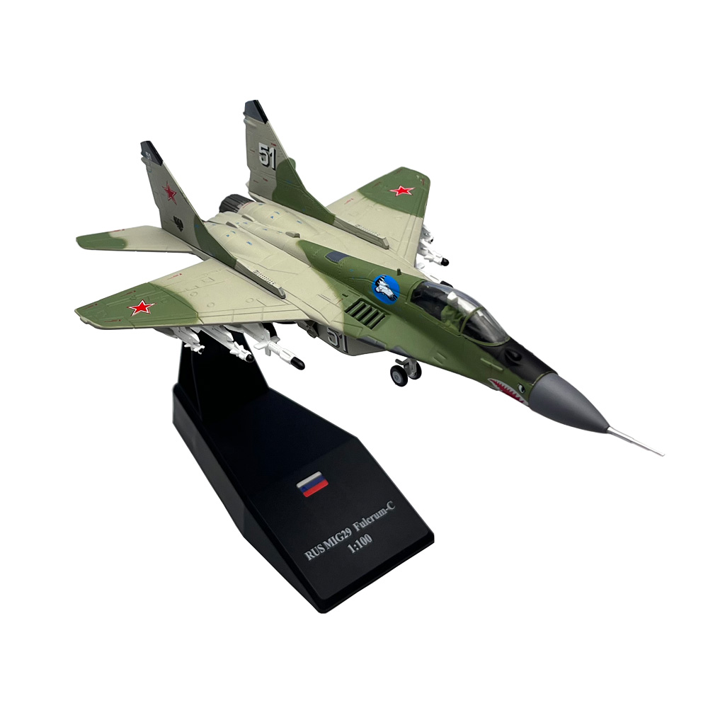 Model Kit Airplane - 1/100 Schaal Russische MIG-29 Mig29 Fulcrum