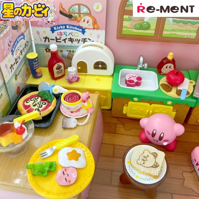 Model Kitchen Set Pvc - RE-MENT Kirby Kitchen Miniatuur Voedselset -