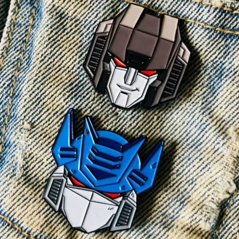 Model Kit Optimus Prime - Getransformeerde broche Red Spider Soundwave Badge