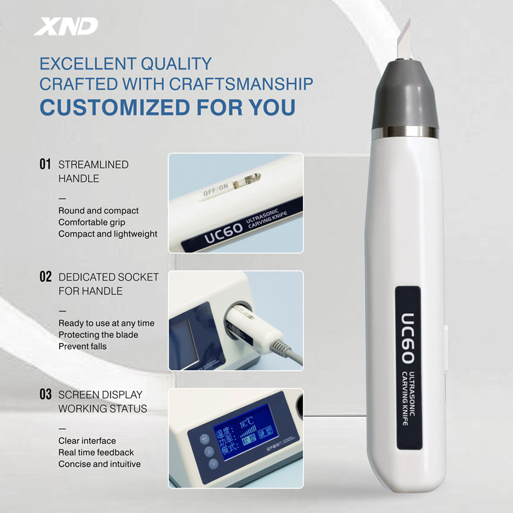 Hobby Knife Blade - Xnd Ultrasoon Snijmes Voor Plastic Karton