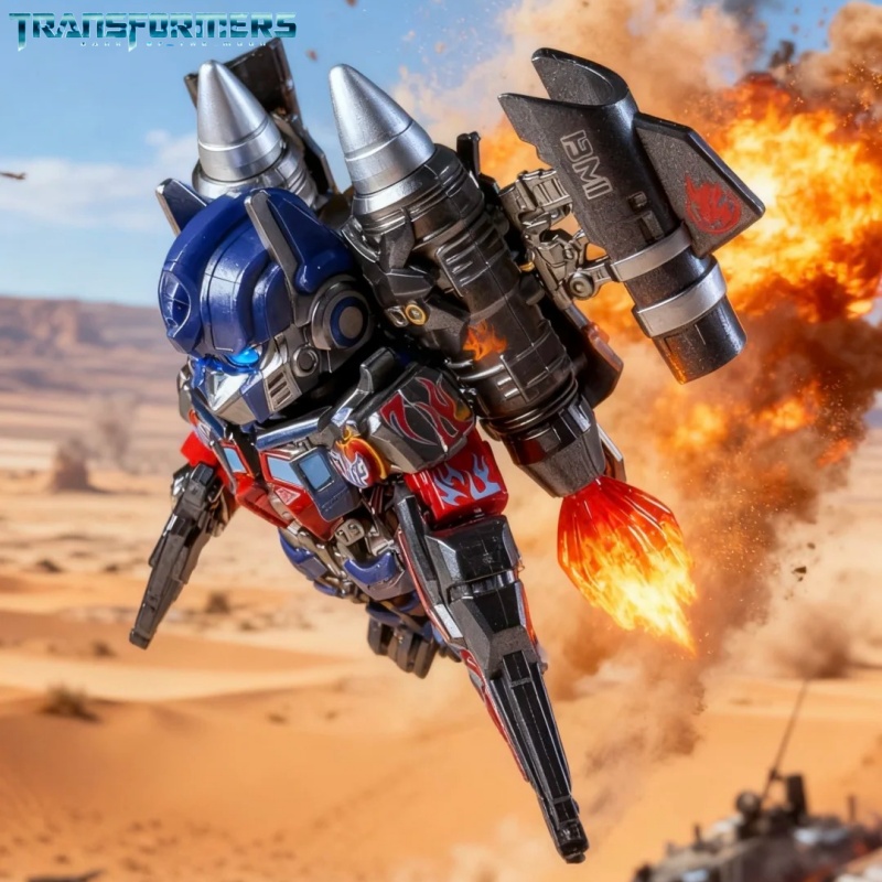 Model Kit Optimus Prime - Optimus Prime Jetpack Transformers Blokken Kleine