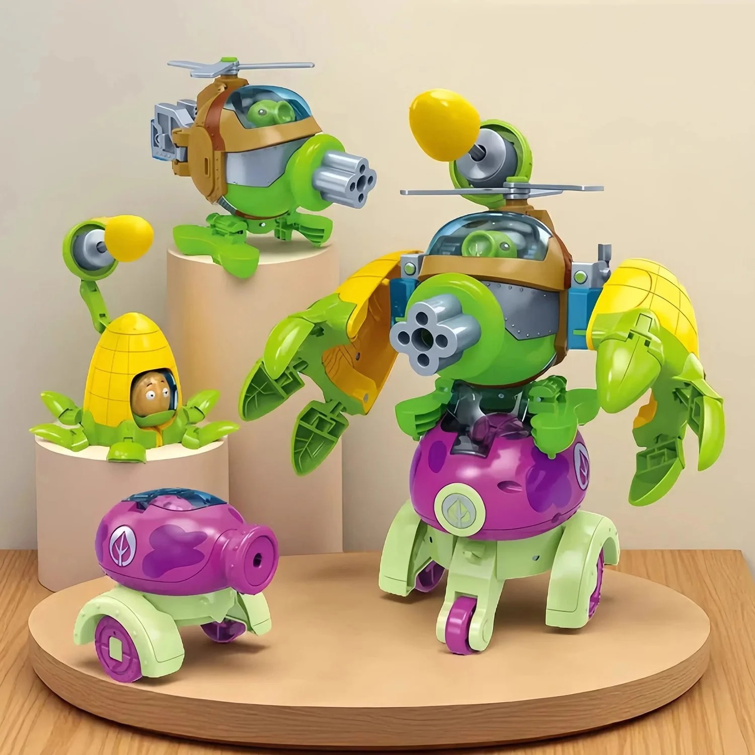 Model Kit Zombie - 2025 Nieuwe Plants vs. Zombies Robot