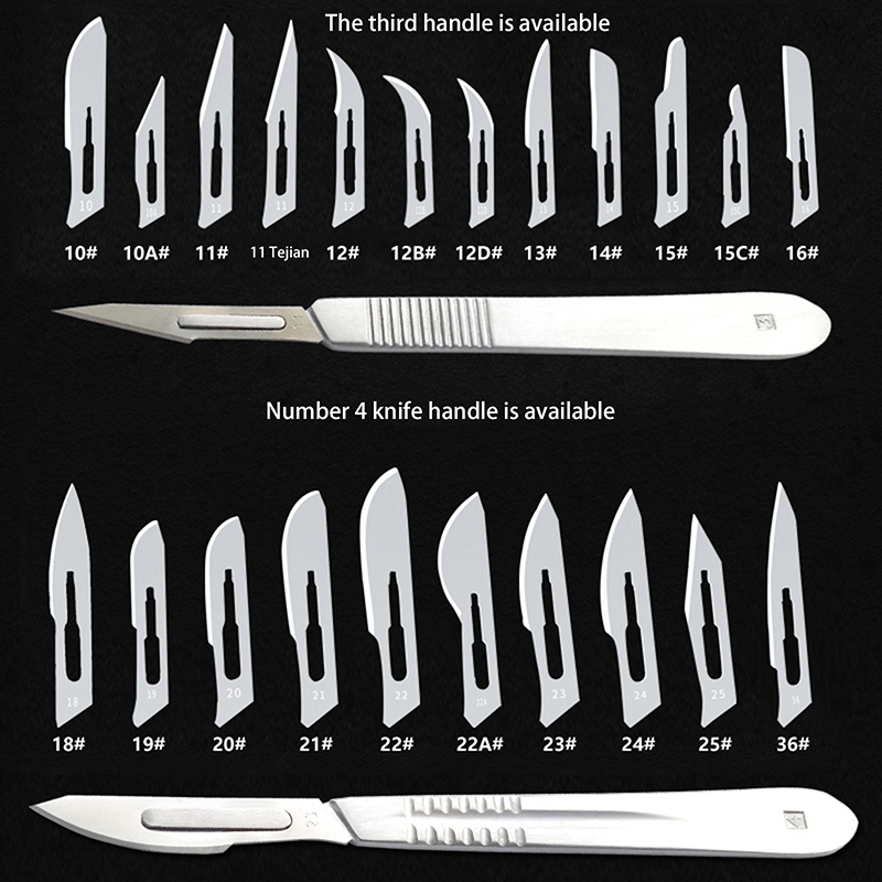 Hobby Knife Blade - Medisch chirurgisch mes Vervangend meshandvat met