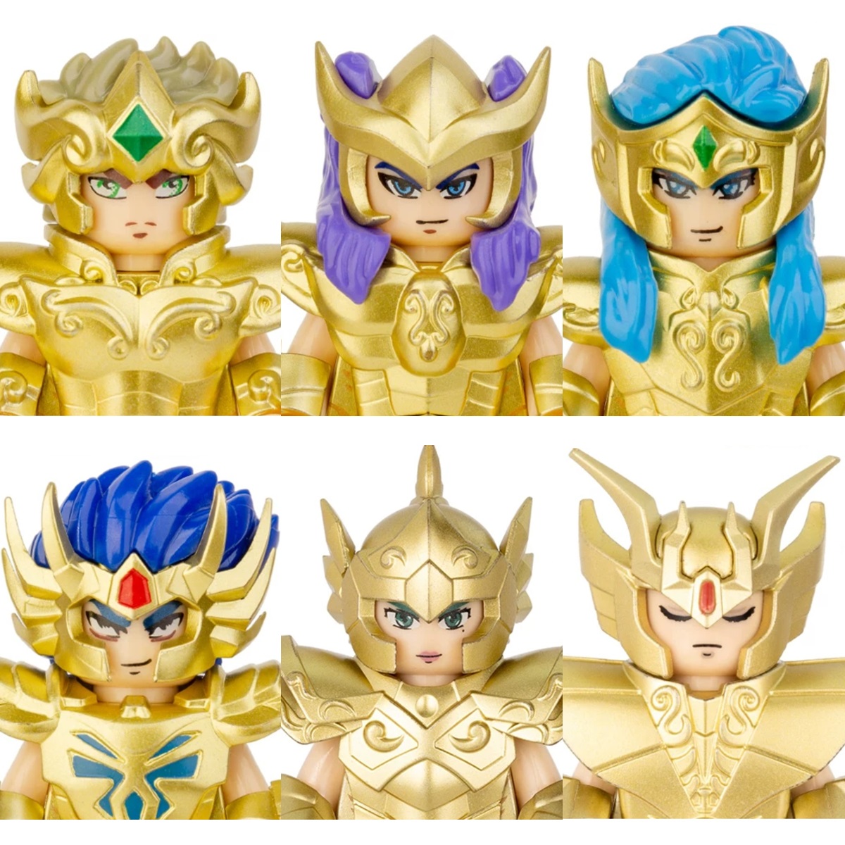 Model Kit Kiryu - Tempelruïnes Vuurklok Scène Saint Seiya Set