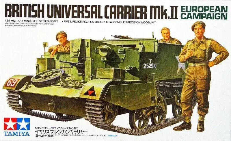 Model Kit Simulator - Tamiya 35175 1/35 modelbouwset Britse universele