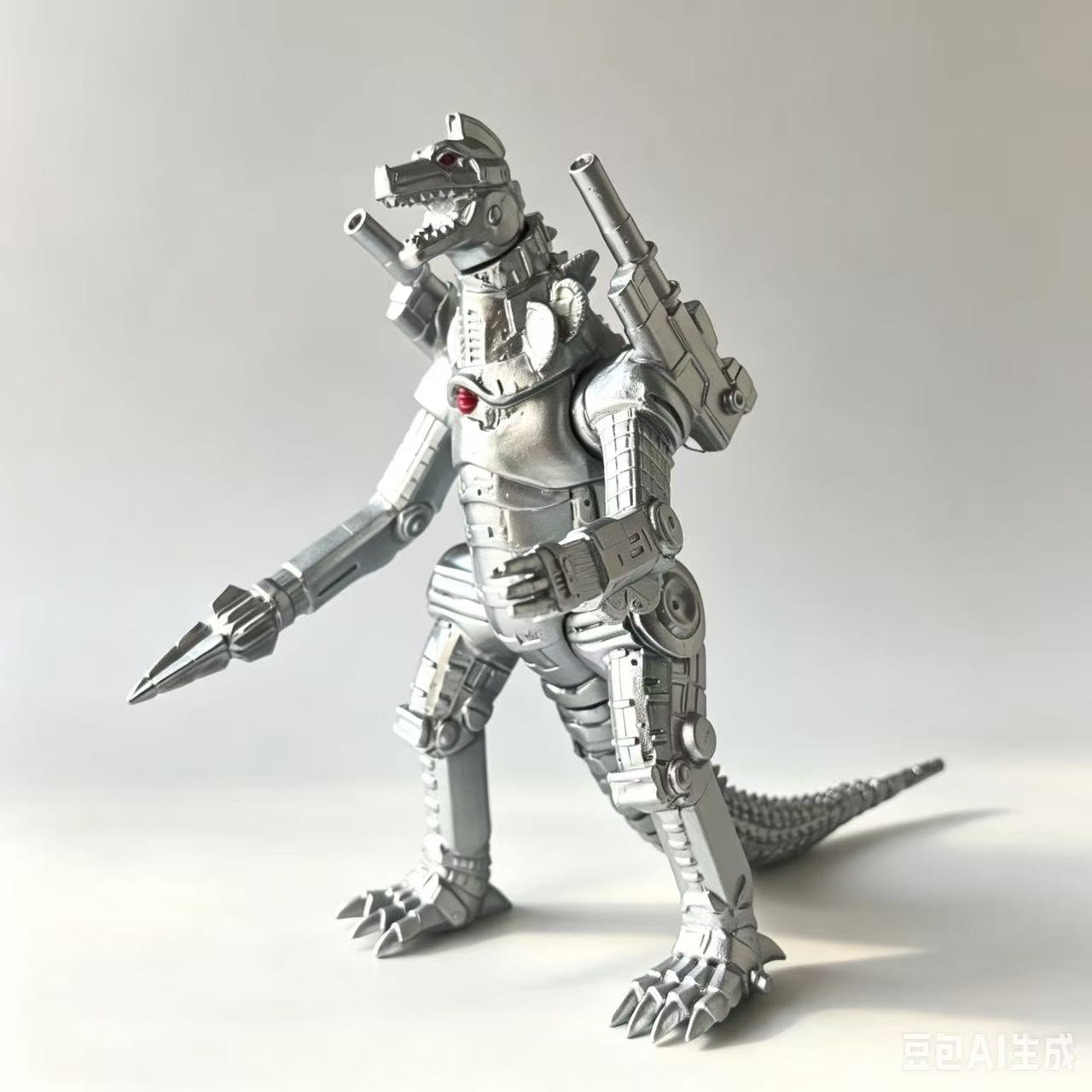 Model Kit Kiryu - 19 cm Cannon Mecha Godzilla Series