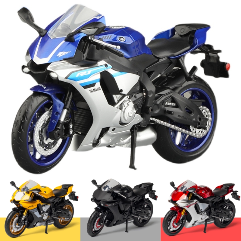 Model Kit Yamaha - 1/12 Yamaha YZF-R1M Speelgoed Motorfiets Rmz