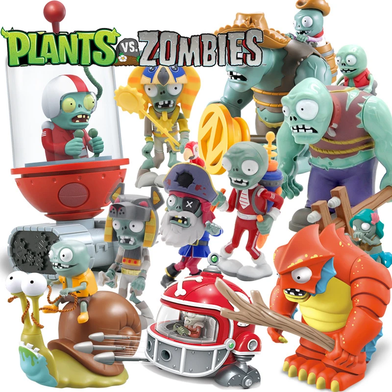 Model Kit Zombie - Plants Vs Zombies 2-speelgoedsetcollectie Mechanische haai