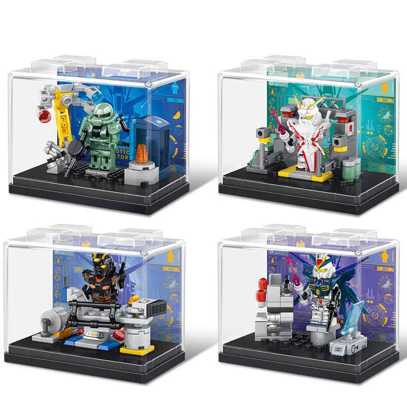 Model Kit Gundam Wing - Animatie Spel Randapparatuur Bouwstenen Assembleren speelgoed