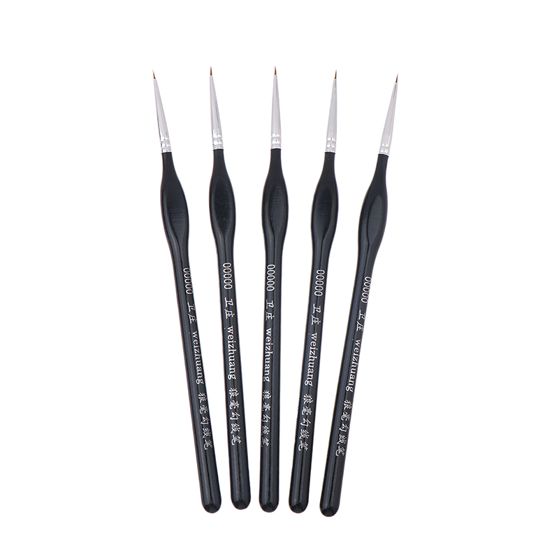 5 Stuks Precisie Fijne Punt 00 - Model Kit Acrylic Paint recensie en prijs