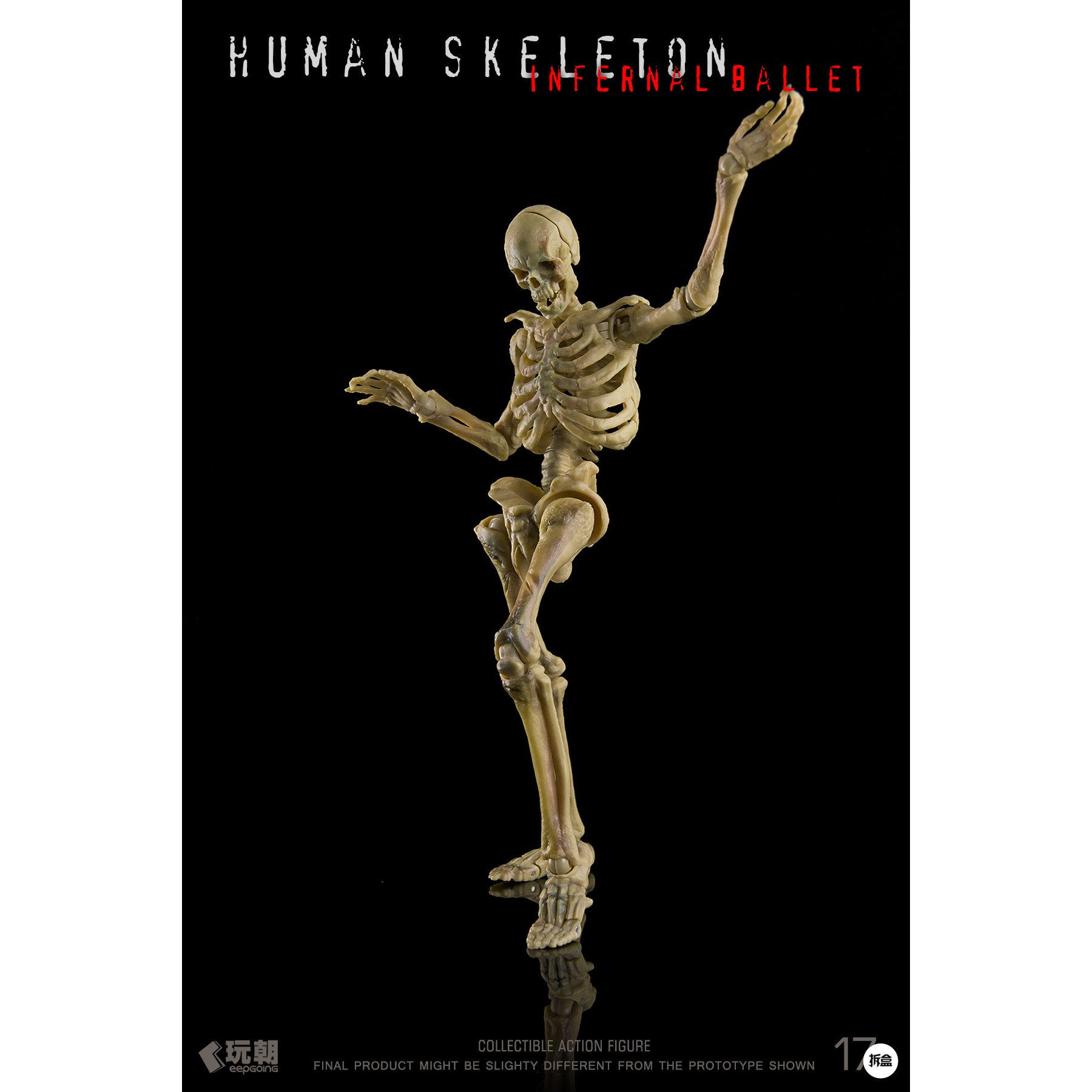 Blijf doorgaan 6 kleuren 1/12  - Model Kit Zombie recensie en prijs
