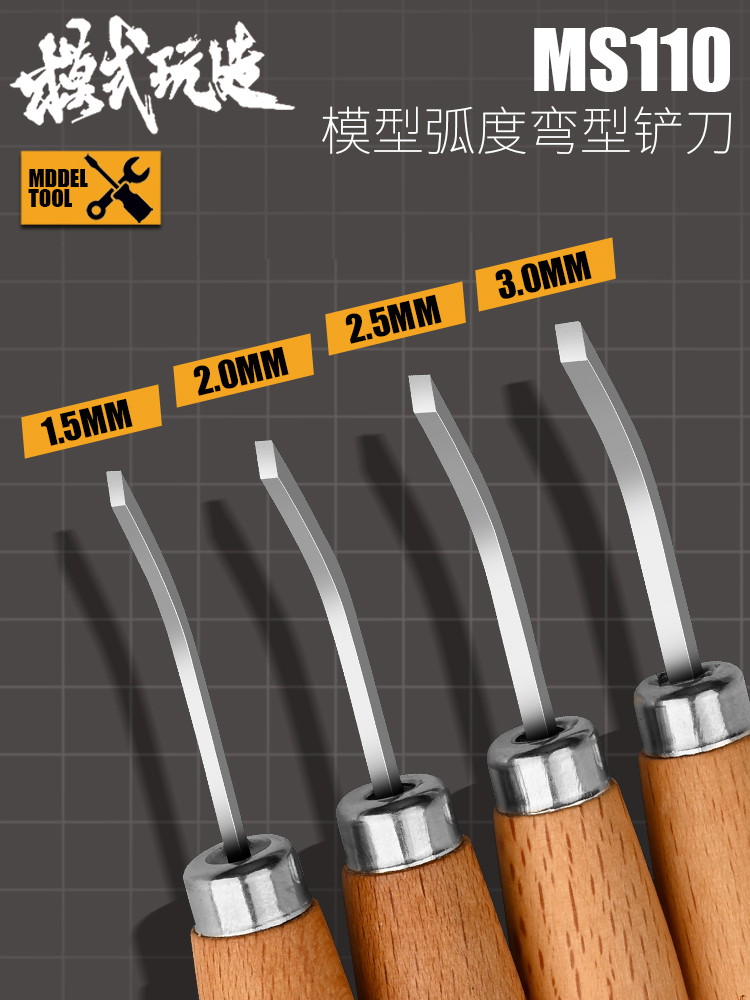 MSWZ Radian Flat Blade Mes Cam - Hobby Knife Blade recensie en prijs