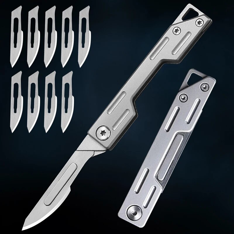 Zakmes roestvrijstalen zakmes  - Hobby Knife Blade recensie en prijs