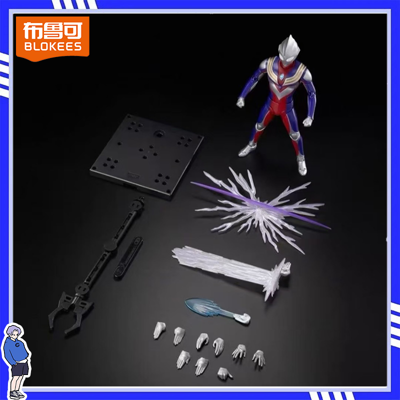 Nieuwe Blokees Legendarische E - Model Kit Ultraman recensie en prijs