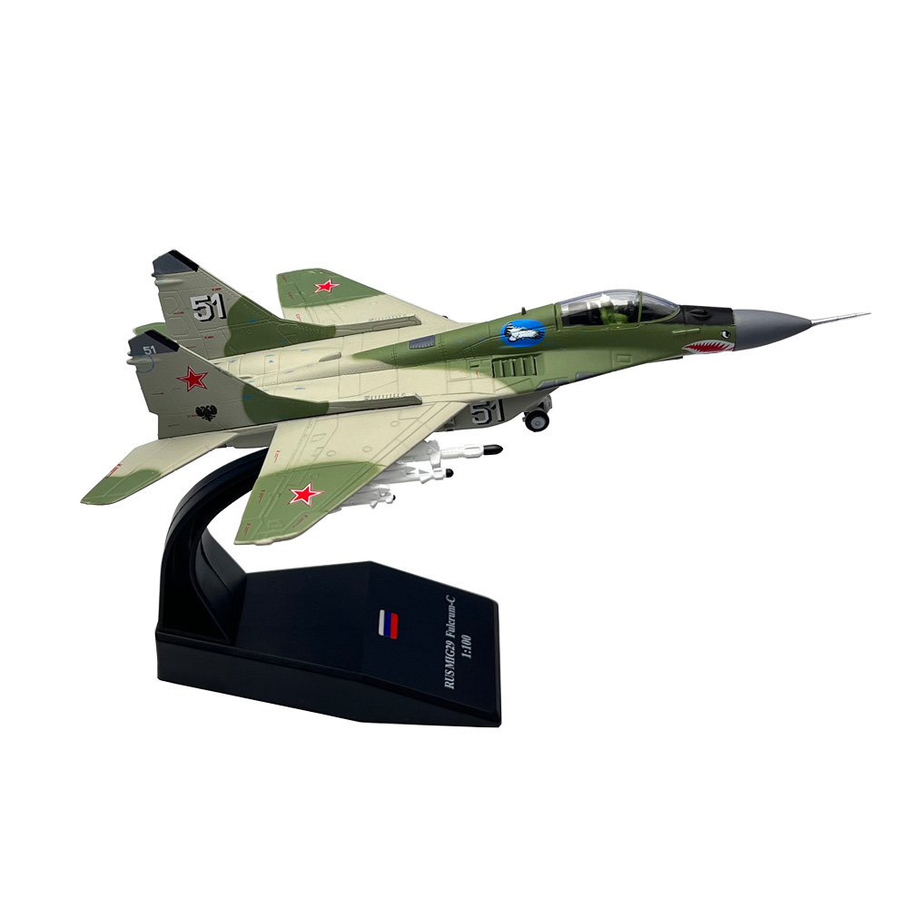 1/100 Schaal Russische MIG-29  - Model Kit Airplane recensie en prijs