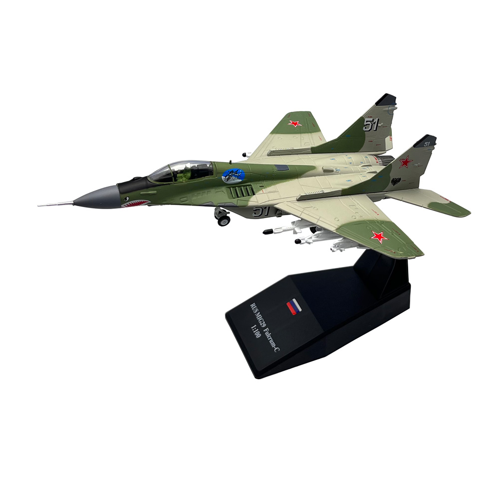 1/100 Schaal Russische MIG-29  - Model Kit Airplane recensie en prijs