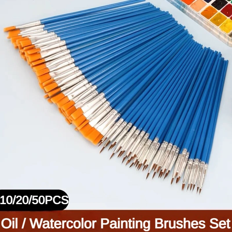 10/20/50 PCS Penselen Set Acry - Model Kit Acrylic Paint recensie en prijs