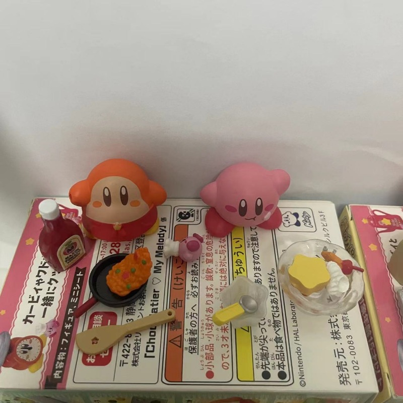 Boxed 8 stks/set Anime Kirby K - Model Kitchen Set Pvc recensie en prijs
