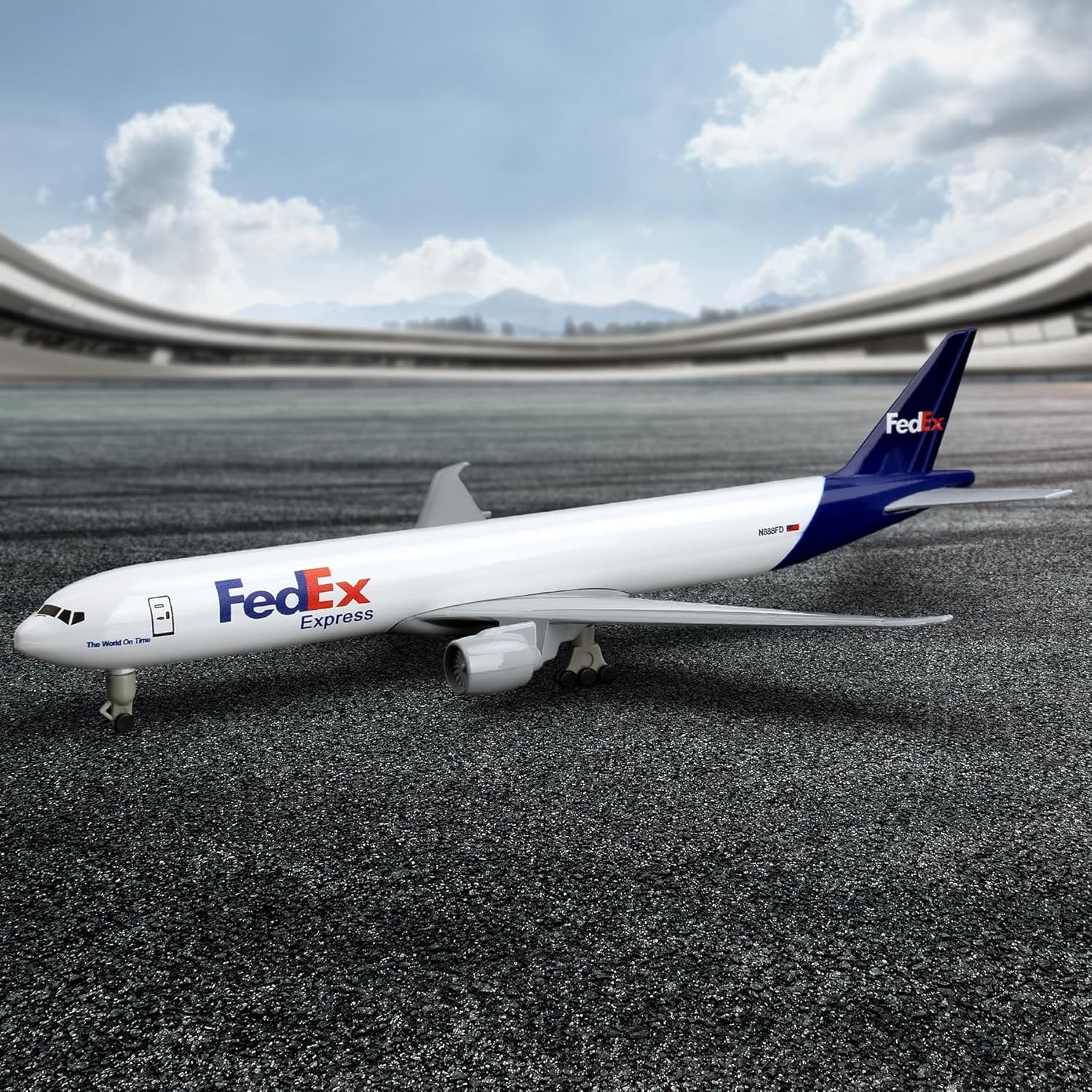 20cm FedEx B777 vliegtuigmodel - Model Kit Airplane recensie en prijs