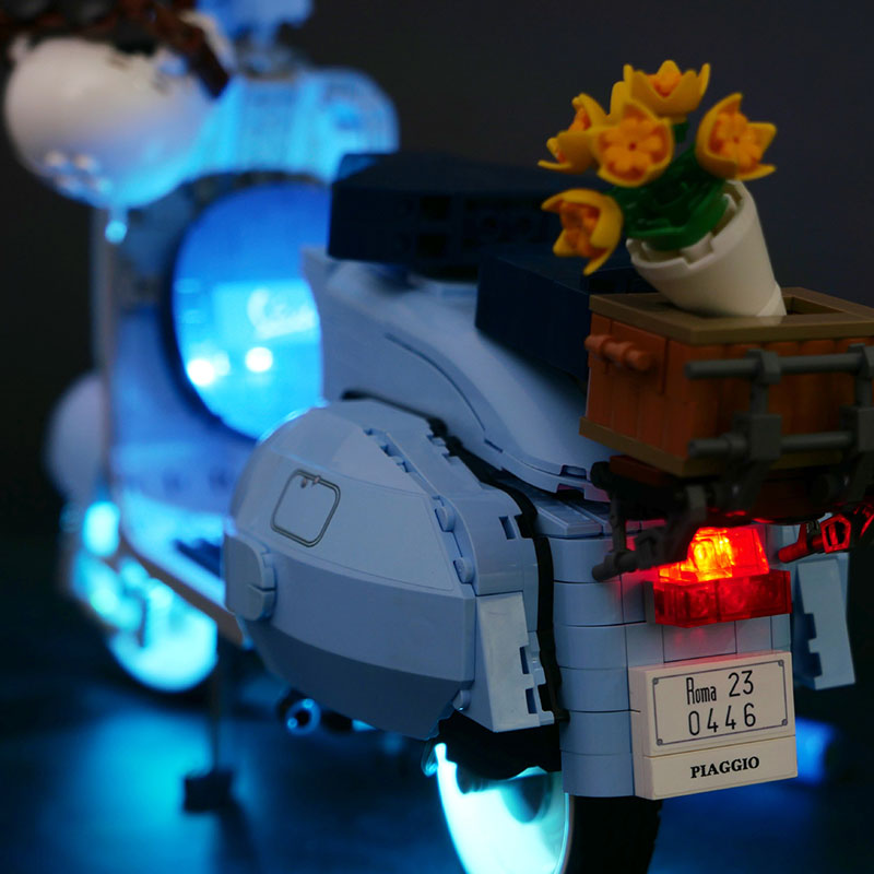 LED-lichtset voor LEGO 10298 R - Model Kit Vespa recensie en prijs