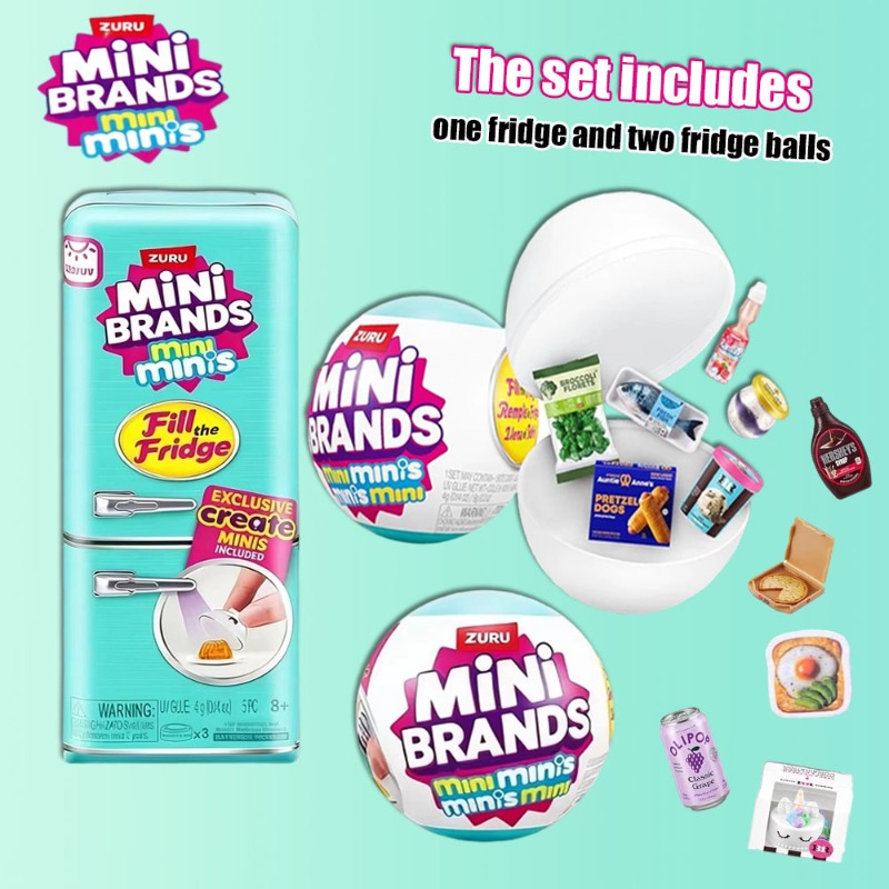 ZURU Mini Brands Mini Fridge S - Model Kitchen Set Pvc recensie en prijs