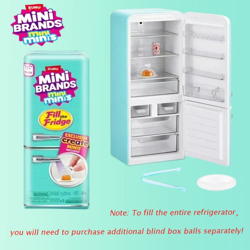 ZURU Mini Brands Mini Fridge S - Model Kitchen Set Pvc recensie en prijs