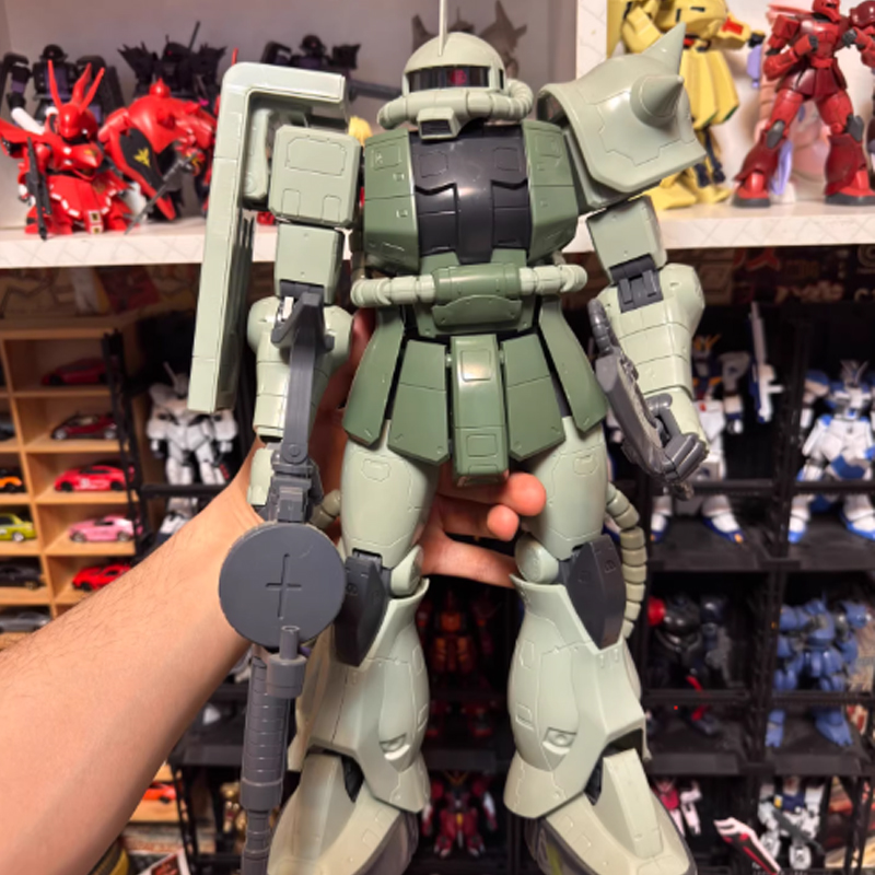 Hot 1/48 MEGA Zaku II Assembly - Model Kit Water Decal recensie en prijs