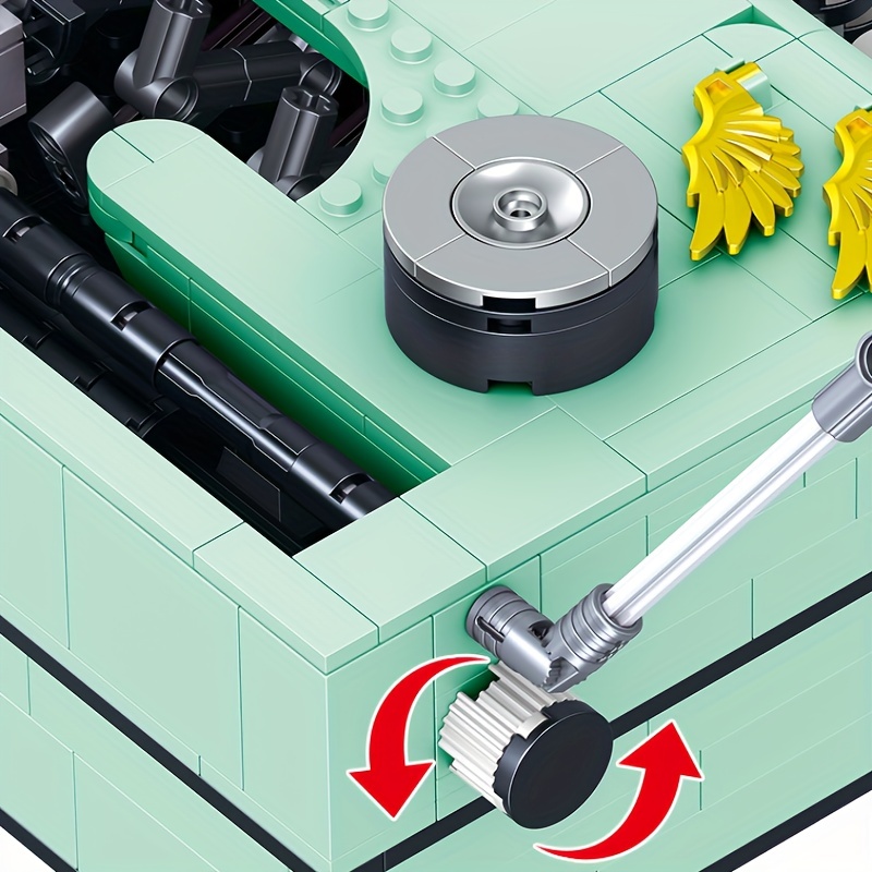 820PCS Typemachine Bouwstenen  - Model Kit Vespa recensie en prijs
