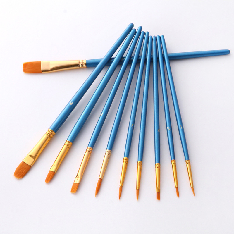 10 stuks professionele nylon k - Model Kit Acrylic Paint recensie en prijs