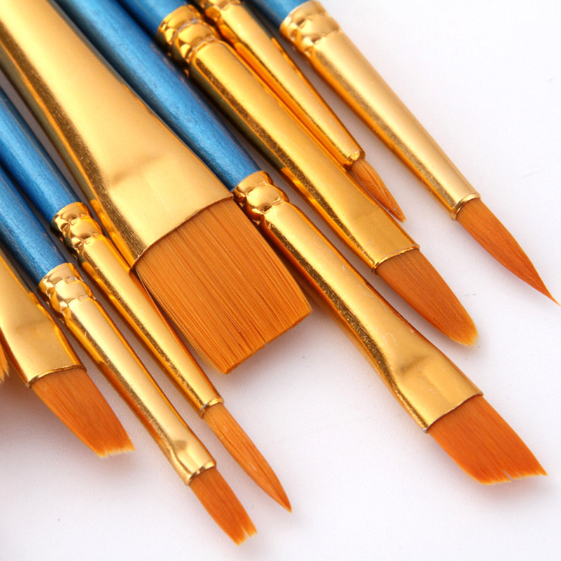 10 stuks professionele nylon k - Model Kit Acrylic Paint recensie en prijs