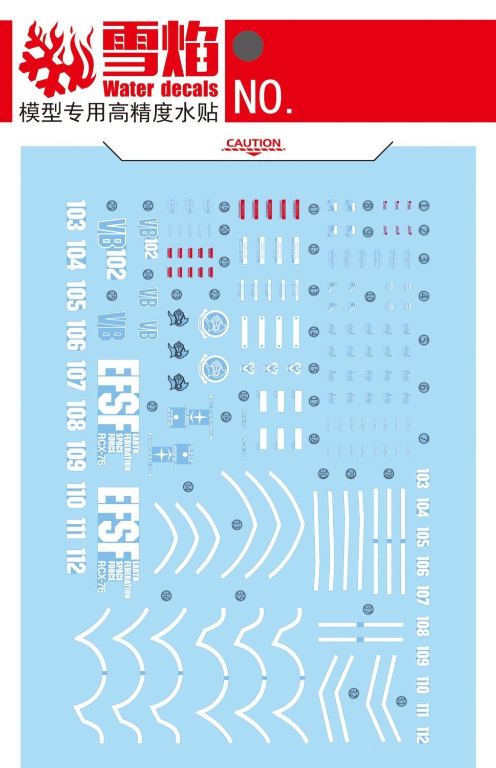Model Decals Hoge Precisie Flu - Model Kit Water Decal recensie en prijs