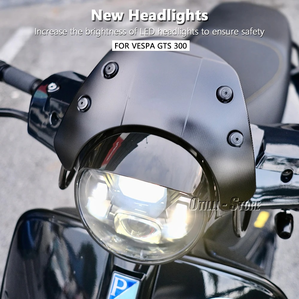 LED Koplamp Montage Zwart Chro - Model Kit Vespa recensie en prijs