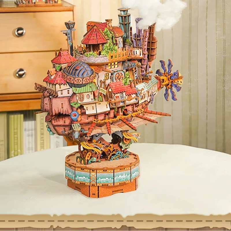 Echte reisboot Howl's Moving C - Model Kit Simulator recensie en prijs