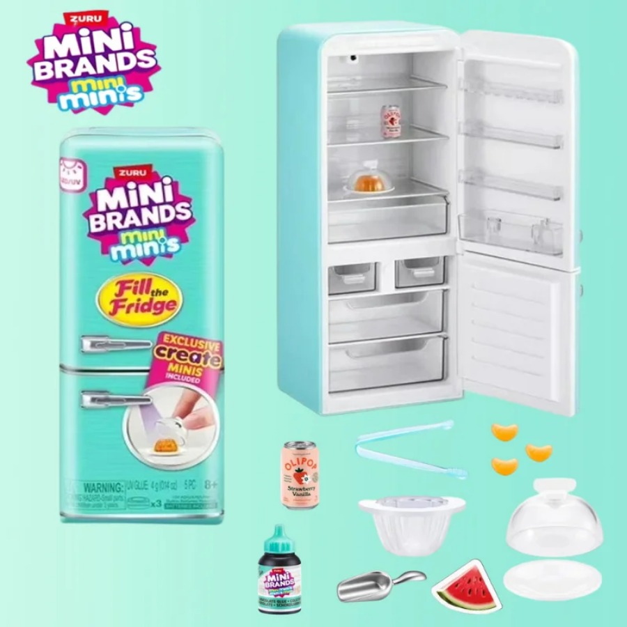 ZURU 5 Surprise Mini Fridge Ba - Model Kitchen Set Pvc recensie en prijs