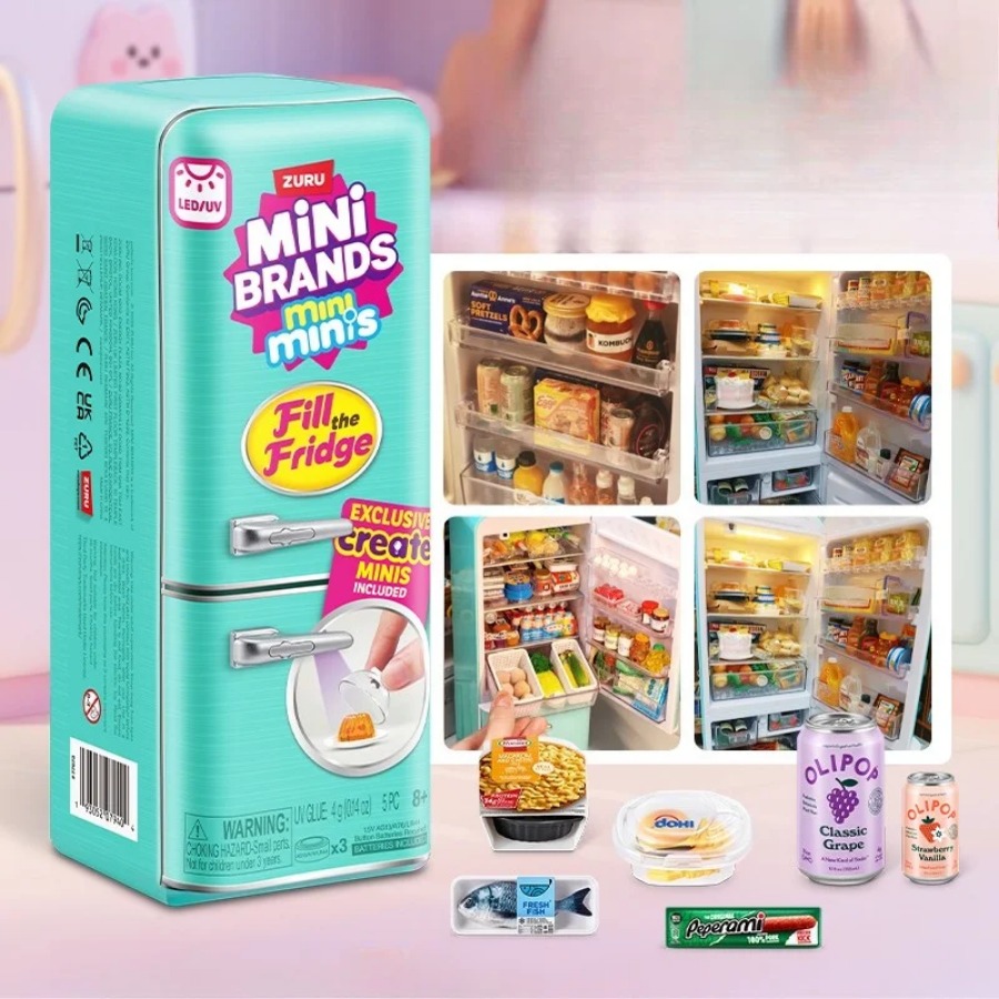 ZURU 5 Surprise Mini Fridge Ba - Model Kitchen Set Pvc recensie en prijs